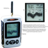 Ffw-718 Lucky Portable Wireless Fish Finder Locator With 45M (135Ft) Depth & 120M (400Ft) Range