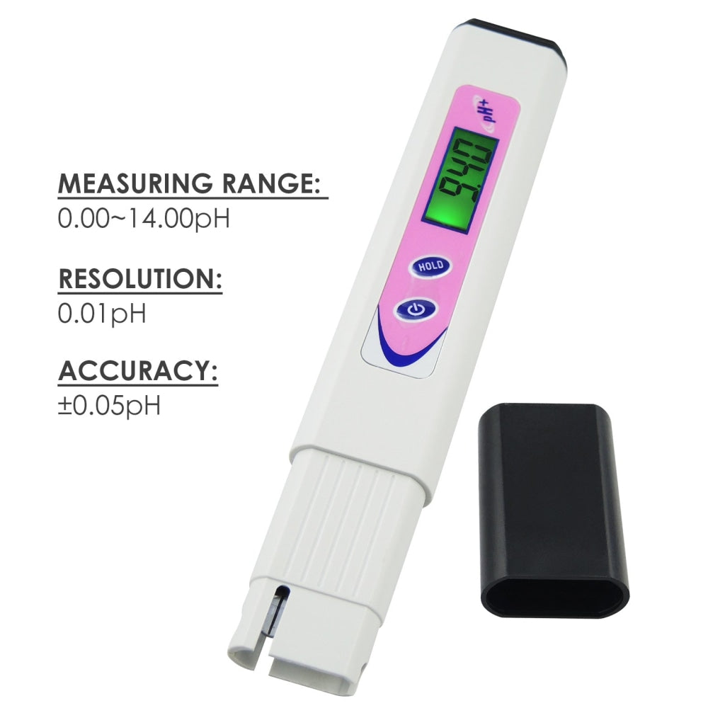 Ph-001 Pen-Type Ph Meter Digital Water Quality Tester 0~14Ph For Hydroponics Aquarium Pool Wine Cola