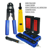 Nf-1107 Network Cable Testing Diagnostic Tool Kit Set- Ethernet Lan Tester Wire Tracker Voltage