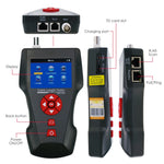 Nf-8601A Digital Cable Tester Wire Tracker Rj45 Rj11 Bnc Length With Free Tf Card Handheld 8 Remote