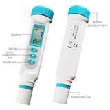 836-1 Digital Conductivity TDS Meter, ppm ppt uS mS °C/°F Pentype Water Quality Tester with ATC - Gain Express