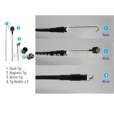 Gain Express 8803AL_2M 3.5" Wireless/Wired Inspection Borescope Waterproof Camera 9mm Flexible Tube Endoscope + 2M Cable