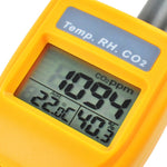 7755 Digital CO2 Carbon Dioxide Temperature RH Humidity DP WB NDIR Sensor Indoor Air Quality 9999ppm USB Monitor Logger - Gain Express