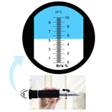 Reb-10Atc 0-10% Brix Refractometer With Atc Low-Concentrated Sugar Content Solutions Accuracy 0.1%