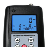 CM-1210B Coating Thickness Meter Gauge F & NF 99 Memories Max Min Avg, Magnetic Induction Eddy Current 0~2000μm 0~80mil Non-Magnetic Non-conductive Material Thick Measure Tester, Substrate Auto Detection - Gain Express