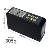 Gm-247 Gloss Surface Reflection 0.1-200 Gu Tester Meter 20° 45° 75° Rehargeable Reflectometer