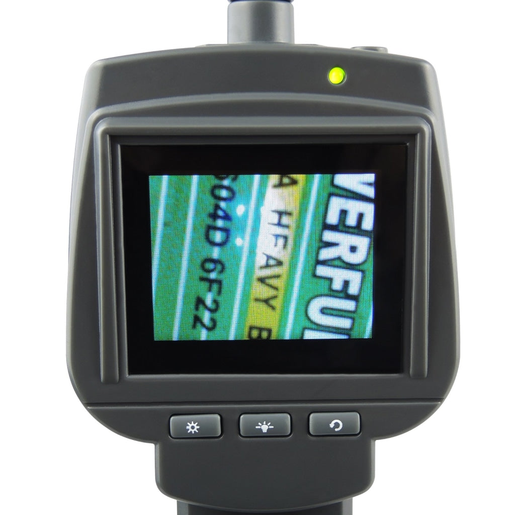 Vid-71_9_1M Industrial Inspection Camera 9Mm & 1M Cable With 4 Led 2.4 Hd Lcd Borescope Ip67