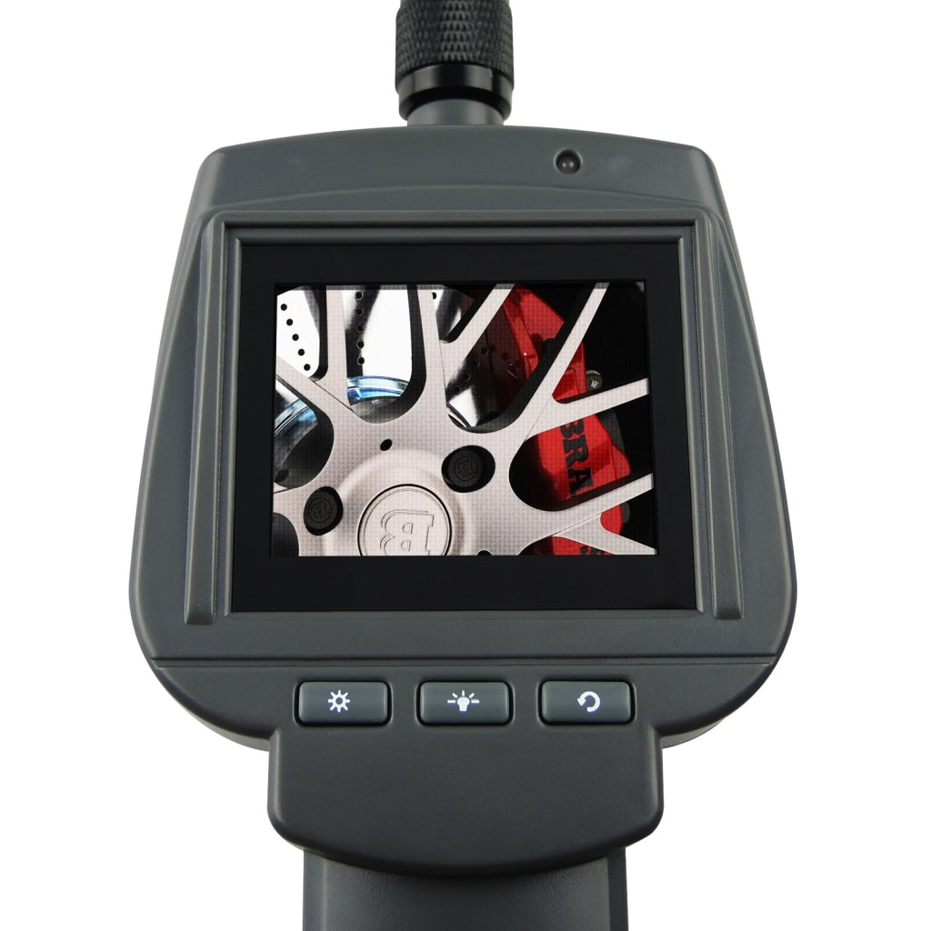 Vid-71_9_3M Industrial Inspection Camera 9Mm 3M Cable Borescope With 4 Led 2.4 Hd Lcd Endoscope