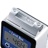 AG-02LB Digital 360° Spirit Level Angle Gauge Inclinometer  w/ Magnets Box Type +/-180 degree Accuracy 0.1 degree Bevel Box Level Angle Finder Large LCD Display - Gain Express