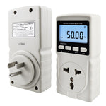 PCM-282 Digital Power Meter Wattmeter Energy Consumption Meter Watt Voltage Current Frequency Electricity Usage Monitor Plug-in Socket Design