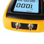 Man-277 Digital Manometer Air Pressure Meter Differential Gauge Dual Port Hvac Gas Tester Handheld