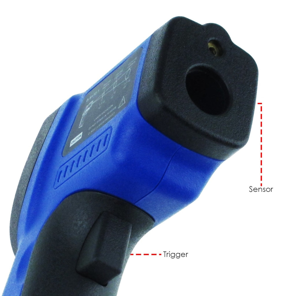 The-33 Non- Contact Infrared (Ir) Laser Thermometer Temperature Range -50~550°C (-58~1022°F)
