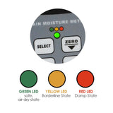 Mc-7828Gg Digital 0~50% Grain Moisture Meter Tester Handheld With Case Led Indicator Checker Cup