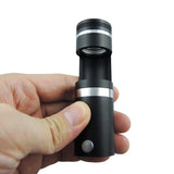 CLMG-7201 10x 18mm Handheld Darkfield Loupe, with LED Flashlight Jeweller Gem Inspection Tools - Gain Express