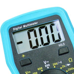 E04-008 Digital Multimeter W/ Test Leads Overload Protection Dc Ac Voltage Resistance Diode Measure