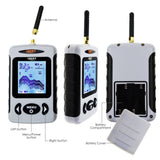 Ffw-718La Lucky Wireless Fish Finder W/ Attracting Light Lamp Portable Rechargeable Locator 45M