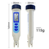 837-2_SOL Pen Type Salinity & Temperature Meter ATC w/ Calibration Solution Set ppm / ppt / % / S.G. 4 Units, Salt NaCl Water Quality Tester for Saltwater Aquarium Pond Hydroponics Food Test - Gain Express