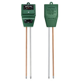 Sqm-256_Glove Soil Ph Moisture & Light Meter 3 Way Tester Kit (Silver Or Green With Free Gloves)