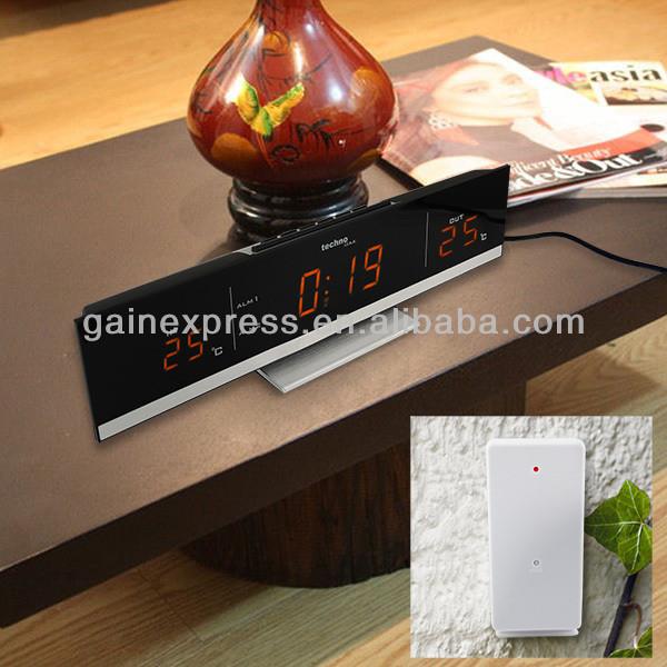 T04Ws6810 Technoline Radio Rc Clock 30M Temperature Weather Station 220-240V Only