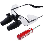 Ndl-040N 4.0X Magnification Dental Loupes Prismatic Keplerian Style Nickel Alloy Frame Surgical