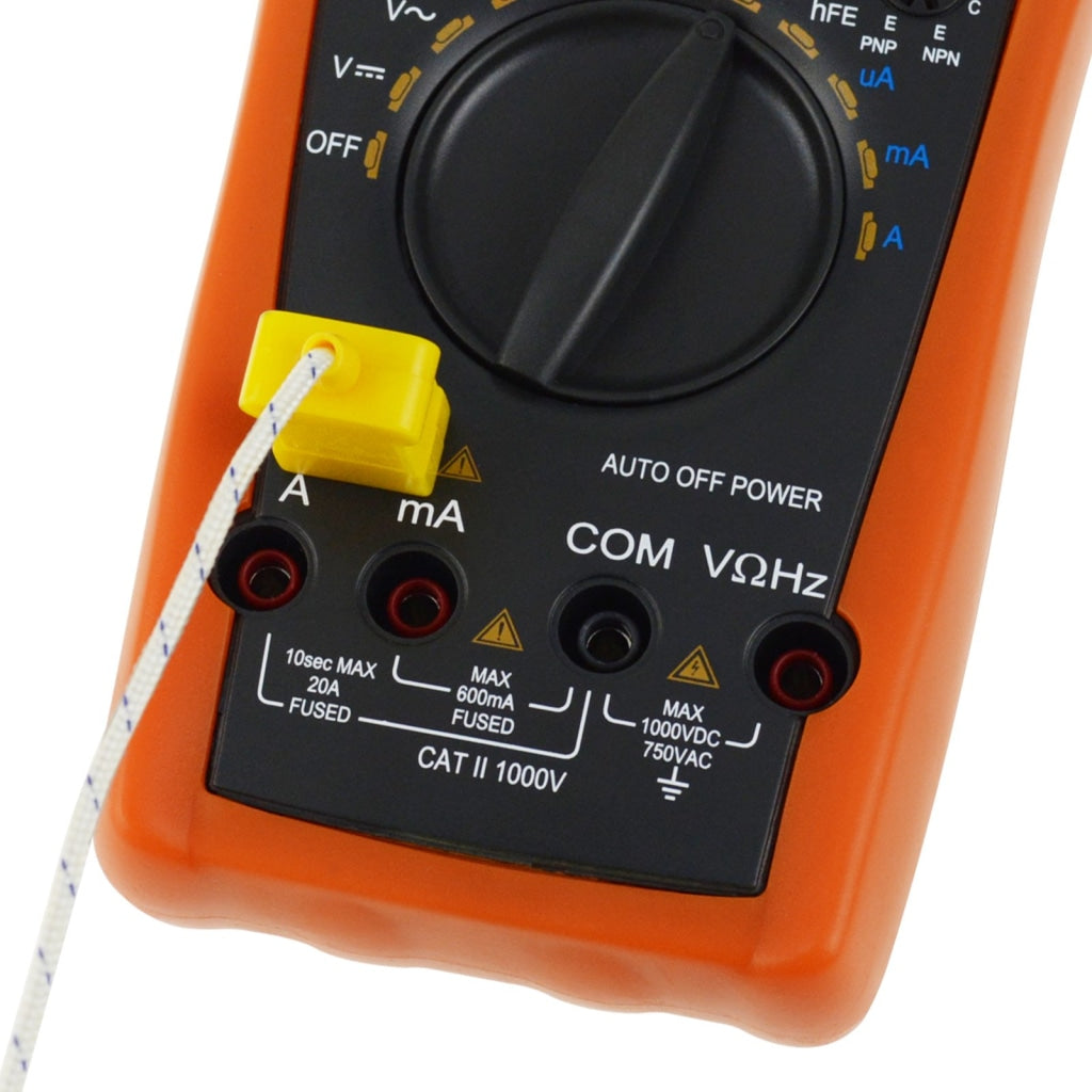 Vc-99 Professional Digital Multimeter Auto-& Manual-Ranging 6000 Counts With K-Type Thermocouple/ Ac