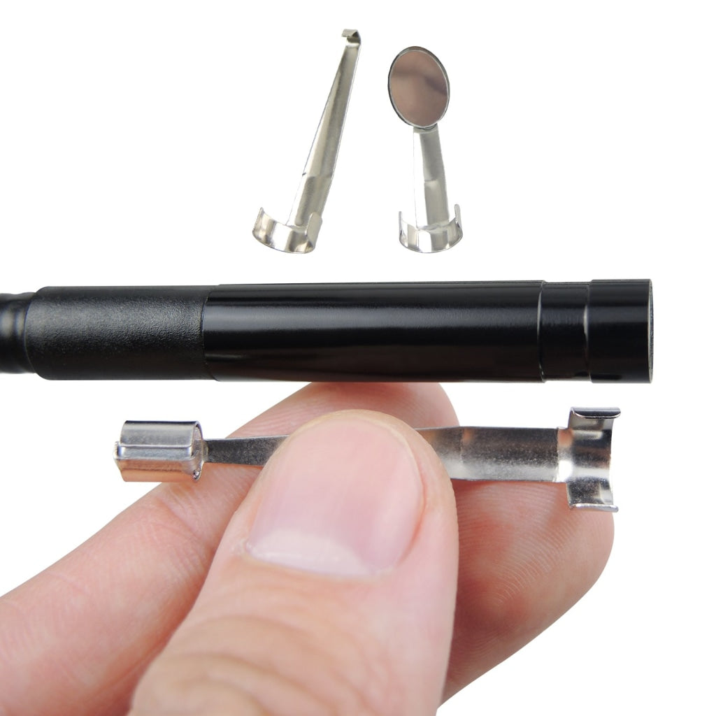 Vid-71_9_1M Industrial Inspection Camera 9Mm & 1M Cable With 4 Led 2.4 Hd Lcd Borescope Ip67