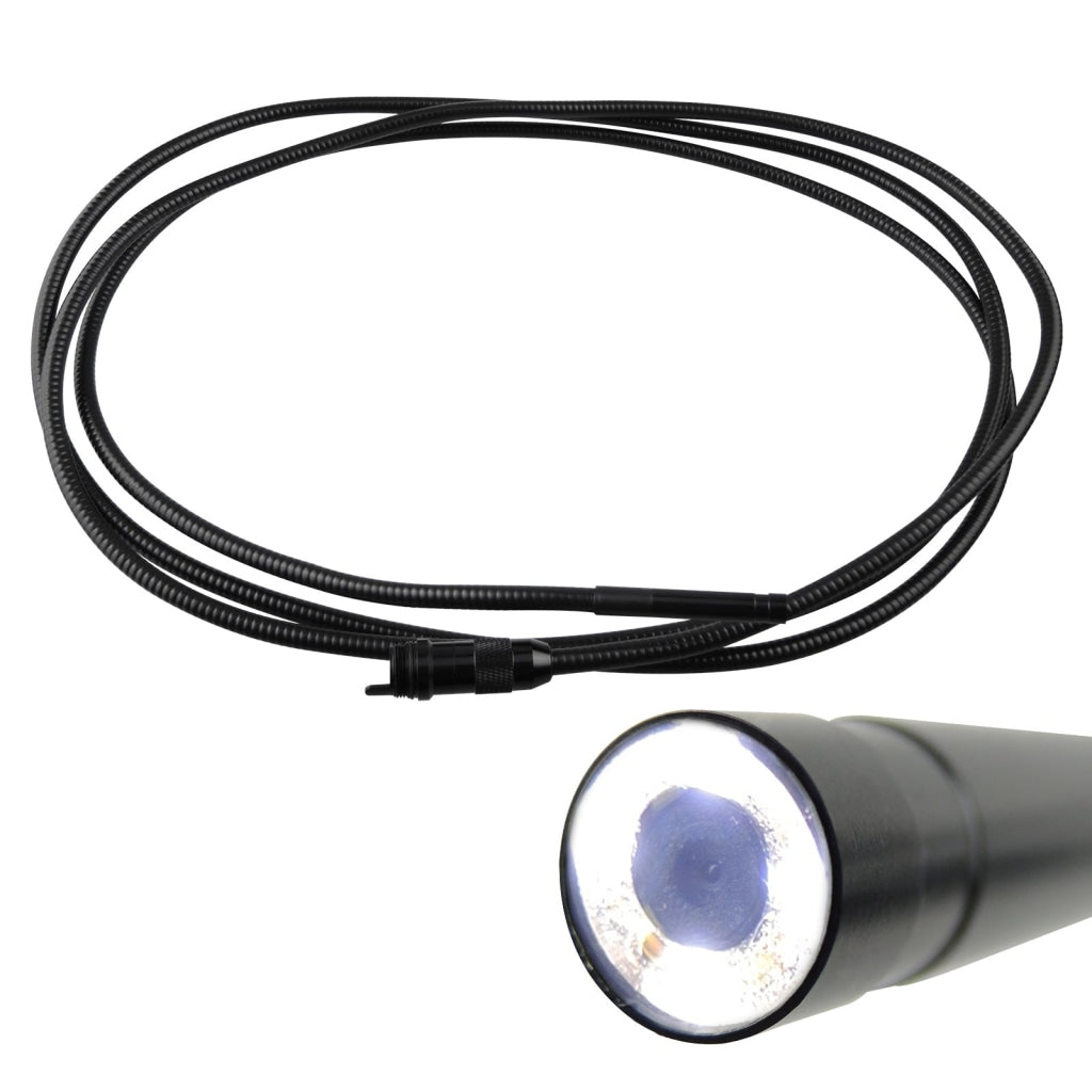 Vid-71_9_3M Industrial Inspection Camera 9Mm 3M Cable Borescope With 4 Led 2.4 Hd Lcd Endoscope