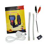 Nf-8601W Digital Cable Tester Wire Tracker Rj45 Rj11 Bnc Length With Free Tf Card Handheld 8 Remote