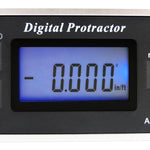 AG-82413B Digital Protractor Angle Finder Level Inclinometer Magnetic V-Groove 0~360 with Backlight IP65 - Gain Express