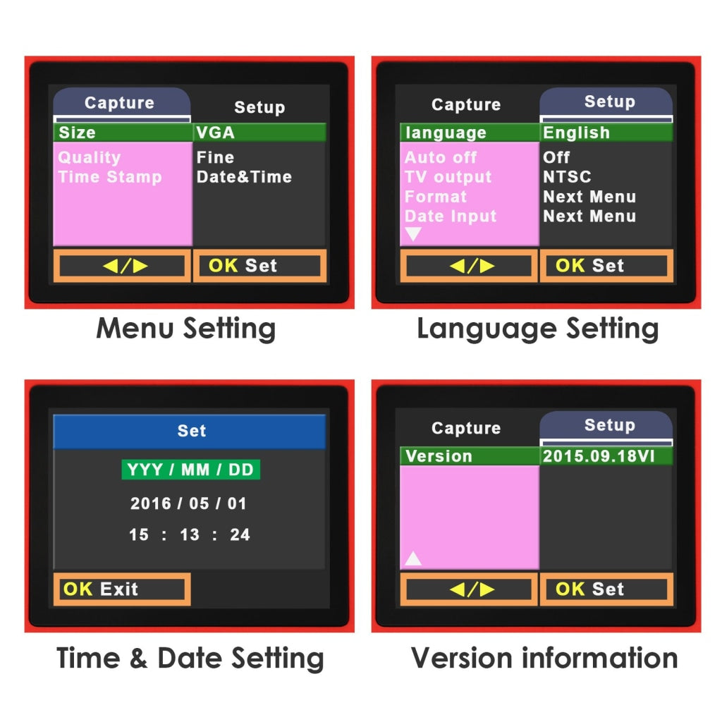 End-225_5.5Mm_1M Inspection Camera Recordable Endoscope 5.5Mm 1M Cmos Cable Waterproof With 6 Led