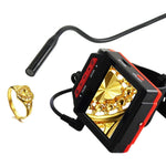 C0588G Watch Type Wearable Borescope endoscope Video inspection camera 8.5mm dia. + 1M Cable - Gain Express
