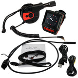 C0588G Watch Type Wearable Borescope endoscope Video inspection camera 8.5mm dia. + 1M Cable - Gain Express