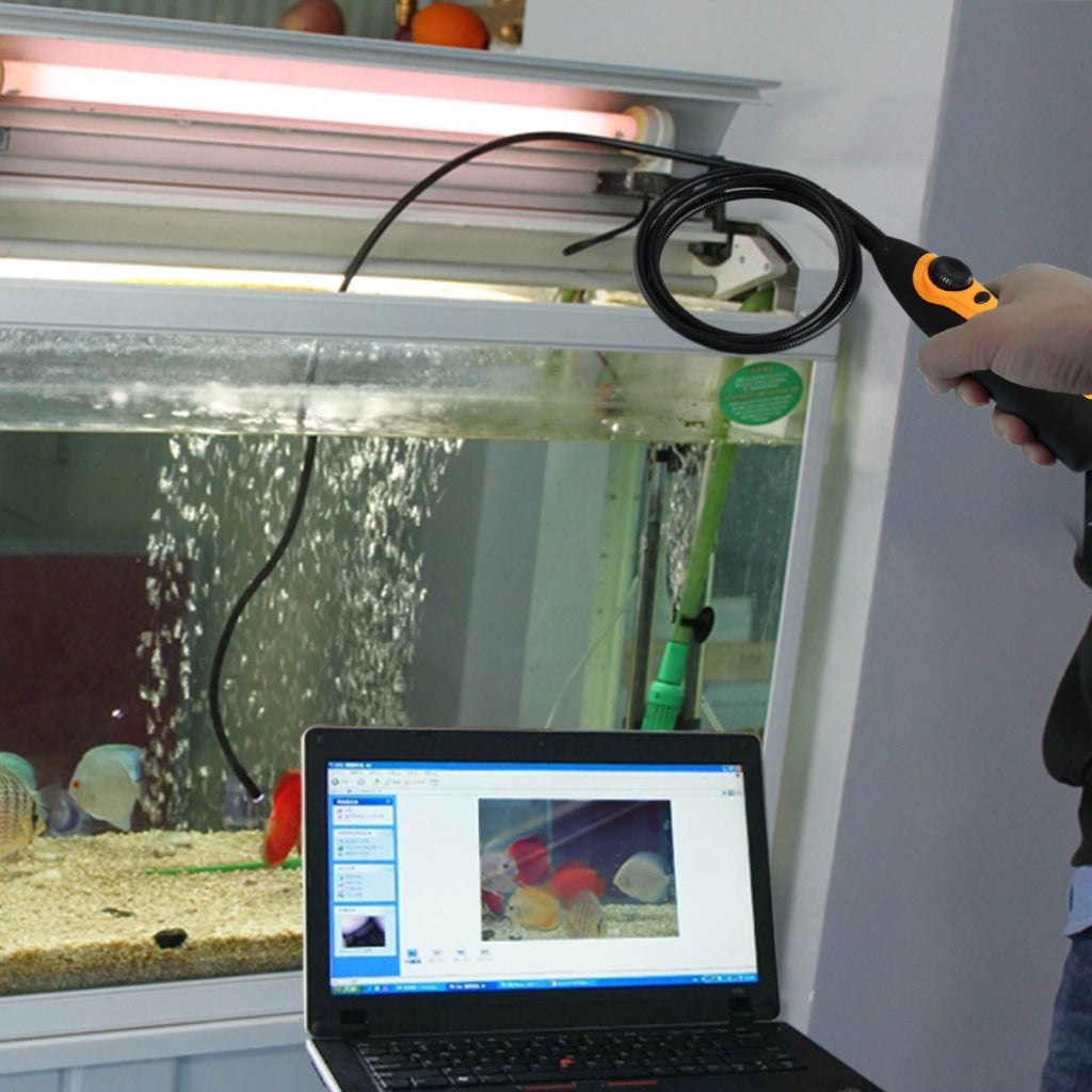 C0598AS_3M USB Video Inspection Borescope 3M Cable Endoscope Pipe Snake Scope 8.5mm HD Camera - Gain Express