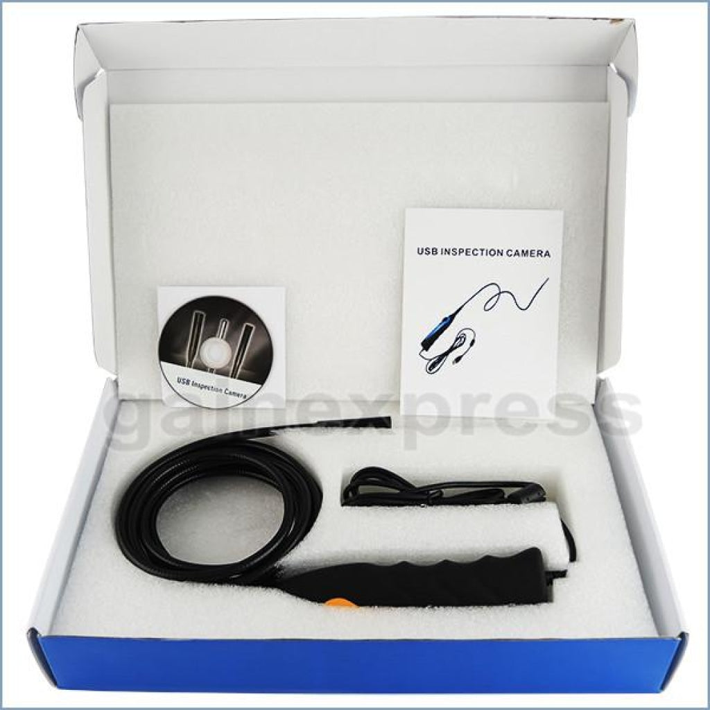 C0598AS_3M USB Video Inspection Borescope 3M Cable Endoscope Pipe Snake Scope 8.5mm HD Camera - Gain Express