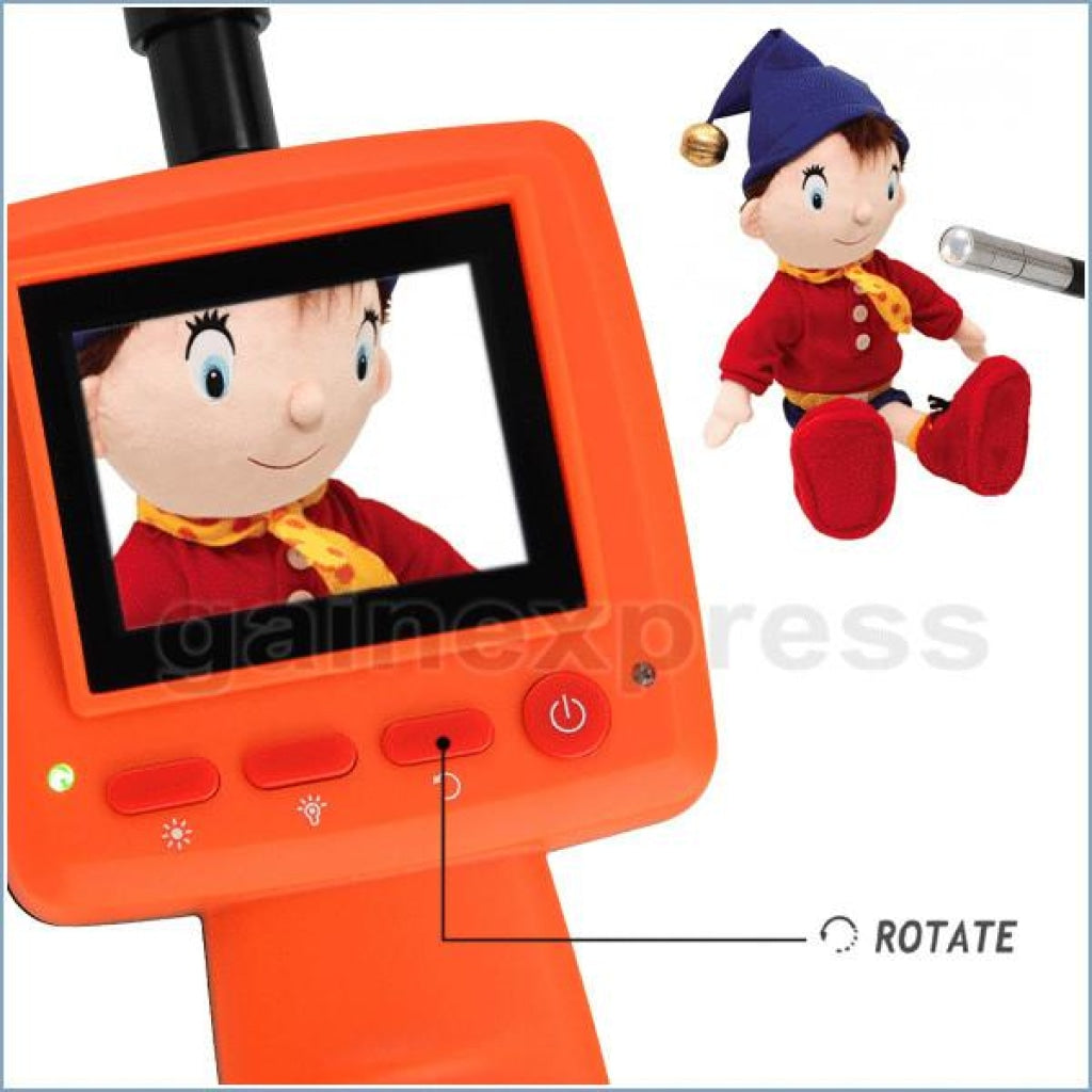 C0599D-5530L1 Handheld 2.4 inch Video Inspection 5.5mm Camera Endoscope 1M Cable 3 LED Borescope - Gain Express