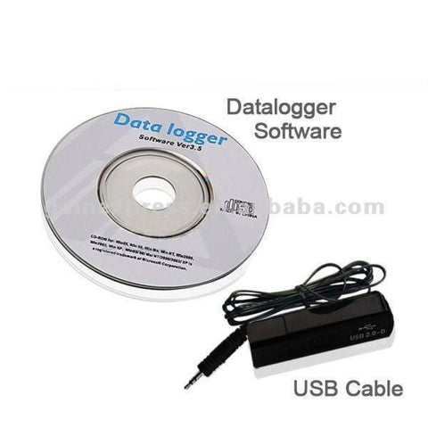 Optional For Datalogger Software Cd & Pc Link Usb Cable Set ( Cdc-88395 ) Accessories