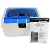 CE-7200A Stainless Steel 2.5L Ultrasonic Cleaner Heater Jewelry Watches Dentures w/ Timer 110V or 220V - Gain Express