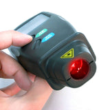 DM-6234P Digital Laser Non-Contact Photo Tachometer RPM Measurer with LED Laser for HVAC Automotive Tool - Gain Express