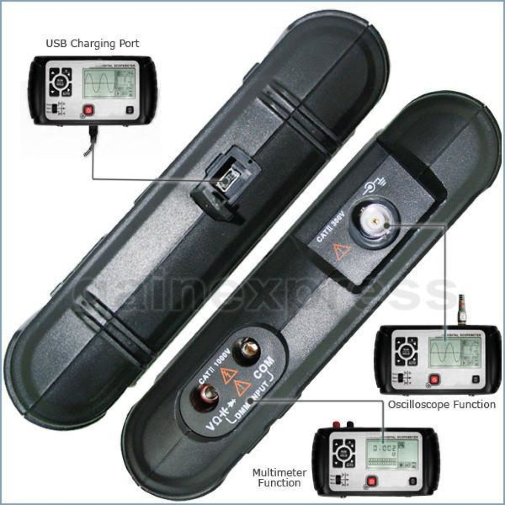 Gain Express E04-001 Pocket-size Oscilloscope Rechargeable Digital Scopemeter