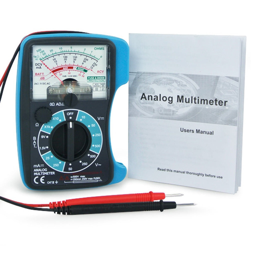 Gain Express E04-018 Analog 5 Scales Multimeter DC AC Voltage DC Current OHM Decibel Resistance Pocket Size