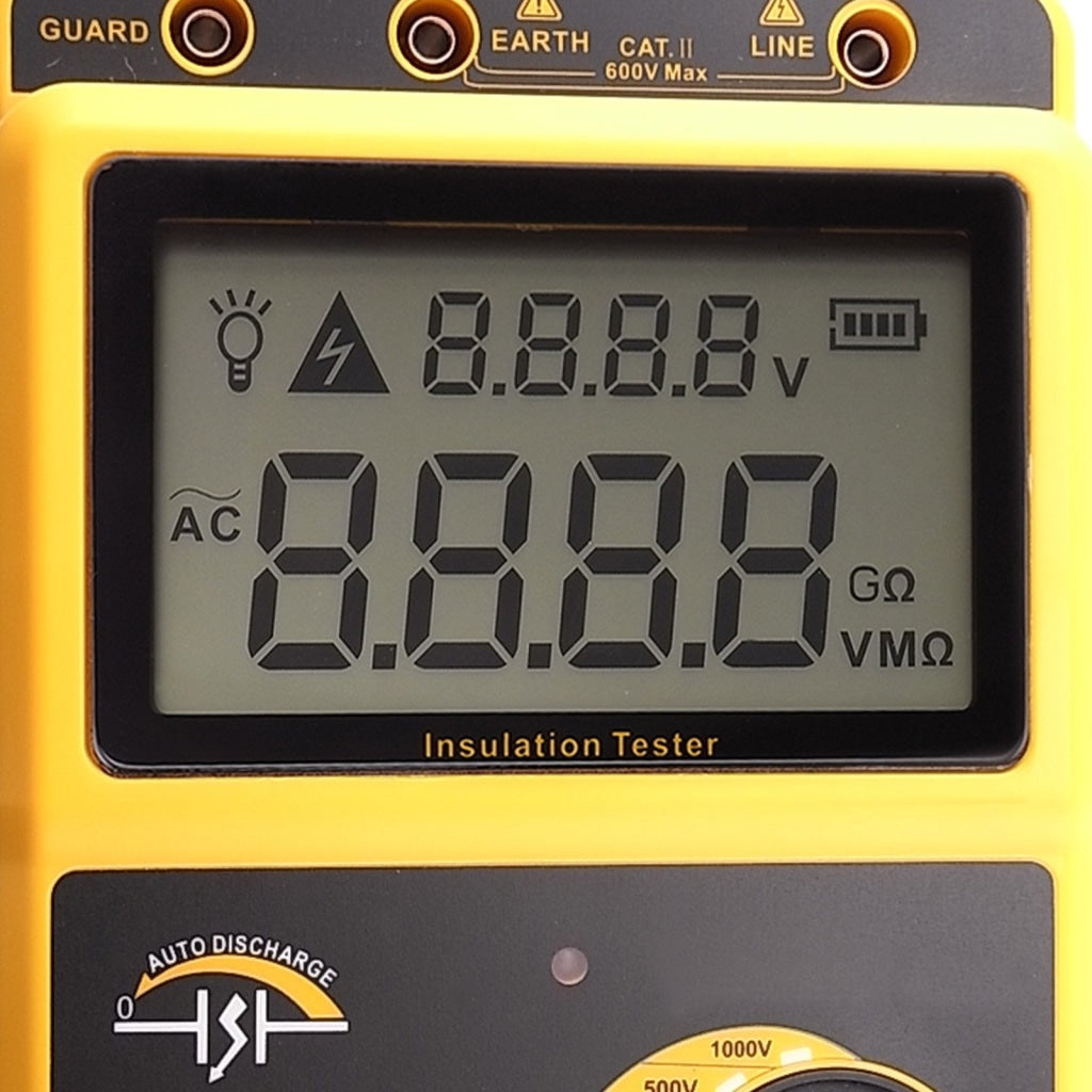 Gain Express GAR-709 Insulation Volt Resistance Tester Meter 0~20GΩ 50~1000V