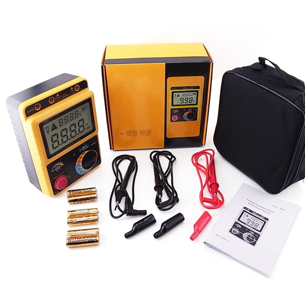 Gain Express GAR-709 Insulation Volt Resistance Tester Meter 0~20GΩ 50~1000V