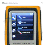 Gain Express GM100D Professional 100m Laser Distance Meter w/ High Accuracy ±1.5mm