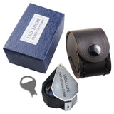 Gm30 30X Jeweler Loupe Magnifier + 6 Led Light 21Mm Lens Jeweller Loupes