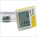 M0198101 Digital Wall Mount/desktop 0~9999Ppm Co Monitor Temperature Tester Made In Taiwan Co2/co