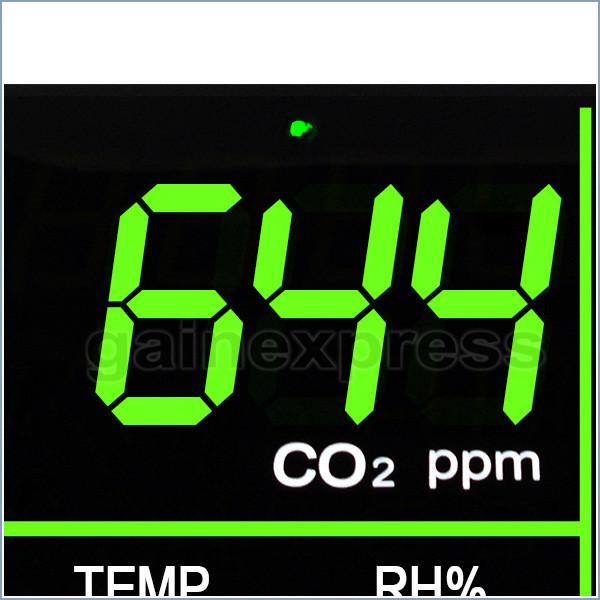 M0198158 Wall Mount Smart Led Display Co2 Voc Temperature & Rh Monitor Made In Taiwan (Fb) Co2/co