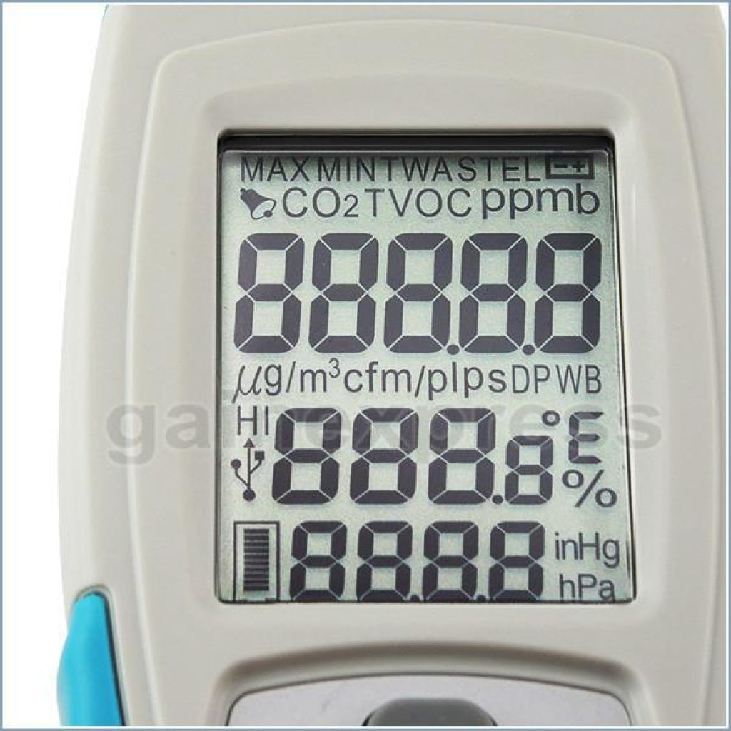 Gain Express M0198171 Digital USB Interface Formaldehyde HCHO Thermo-hygrometer Meter Made in Taiwan