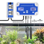 PHC-342 Digital PH / ORP Controller with Monitoring and Dosing in Water Digital pH Meter Redox Temp Tester App Remote Online Monitor for Swimming Pool Aquaculture Fishpond