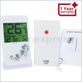 R01Aok-2819 Wireless 30M Indoor Outdoor Thermometer+Snow Alert Alarm Thermometer