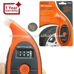 Rst-00466 Portable Rst Digital Tire Tyre Air Pressure Gauge 5~150 Psi Bar Kpa With Led Light Ozone
